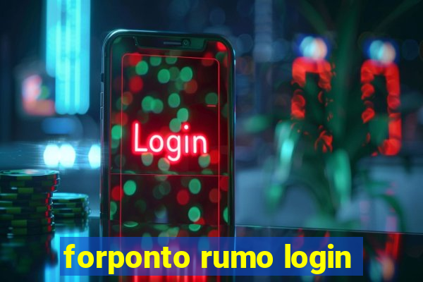 forponto rumo login